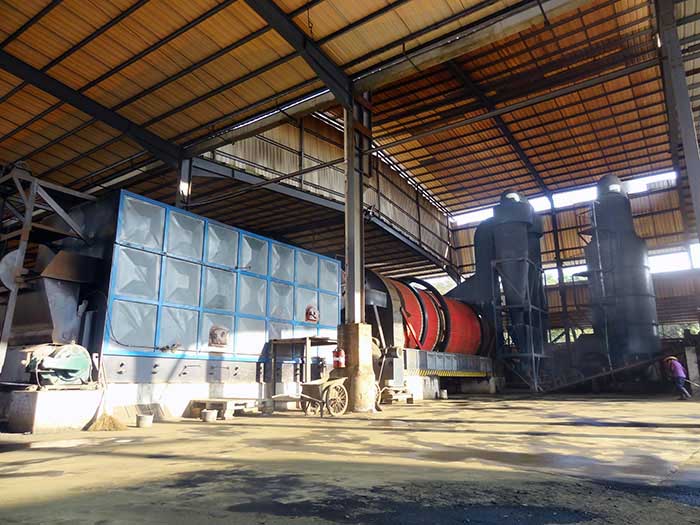 酒糟烘干機調試運行 酒糟烘干機調試運行