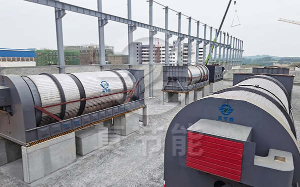 新型酒糟烘干設(shè)備安裝現(xiàn)場(chǎng) 新型酒糟烘干設(shè)備安裝現(xiàn)場(chǎng)