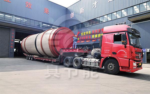 糟渣烘干設備運輸發(fā)貨